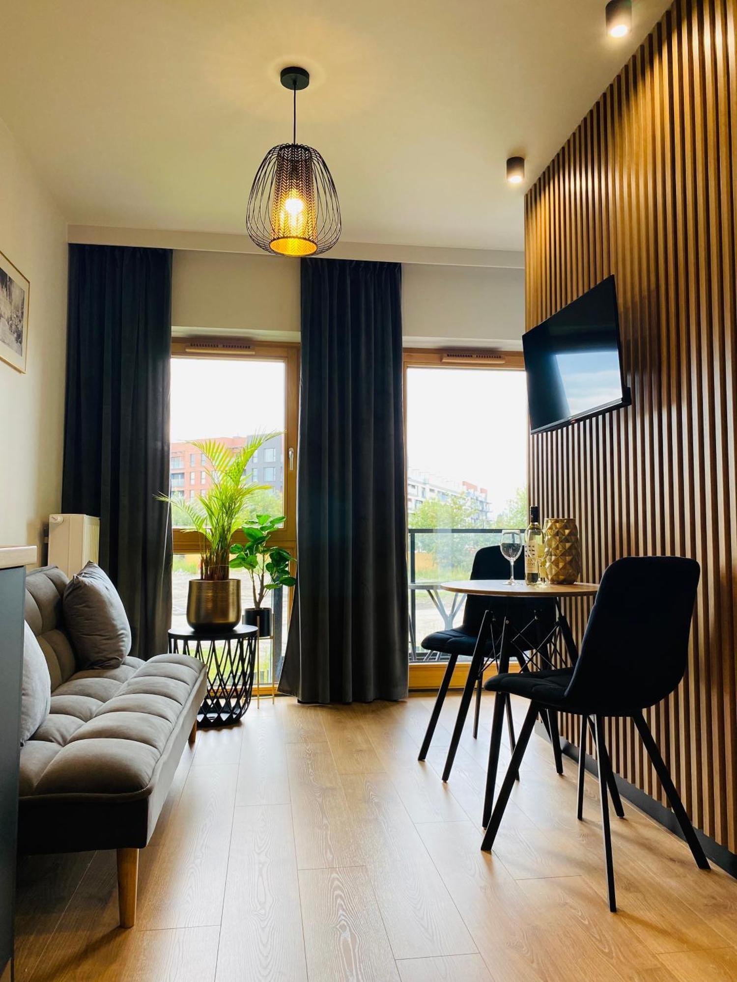 Motlawa Inn Apartment-Suna,Gym&Parking Gdansk Bagian luar foto